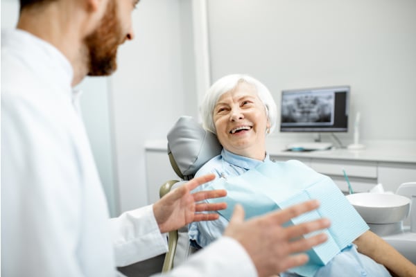 Paciente y dentista