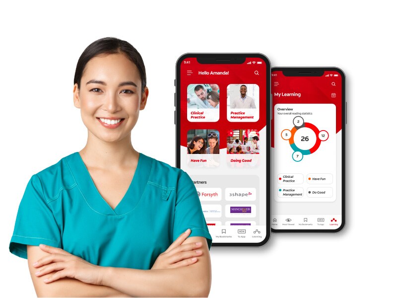 Aplicación Colgate StuDENT repleta de gestión clínica y de la consulta para salir adelante